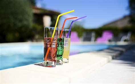 Amazon Alink Pcs Flexible Plastic Drinking Straws Inches