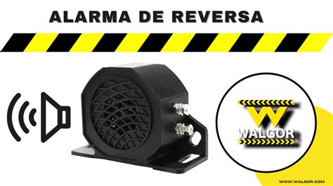 Alarma De Reversa Walgor En Funcionamiento Youtube