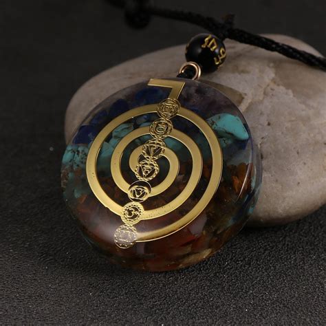 Orgonite Energy Amulet Necklace Orgone Pyramids