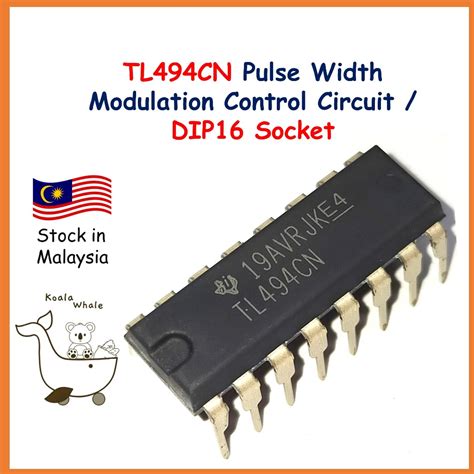 Tl494cn Tl494 Tl494n Pulse Width Modulation Control Circuit Pwm Dip 16