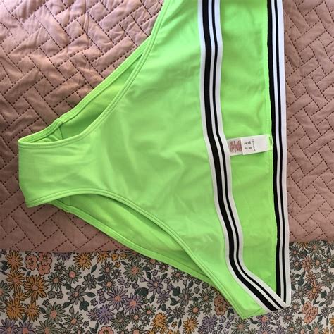 Primark Women S Green Bikini And Tankini Bottoms Depop