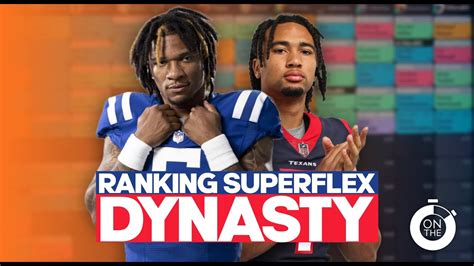 Ranking Dynasty Rookies Superflex Top Youtube