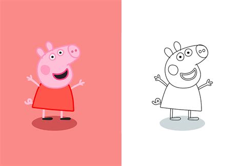 25 Peppa Pig Coloring Pages - Free Printable, Sheets and Images for Kids