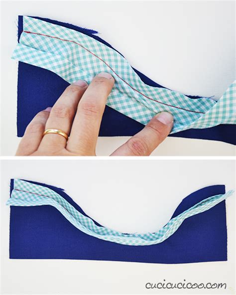 How To Sew Bias Tape On Curves Or Straight Edges Cucicucicoo