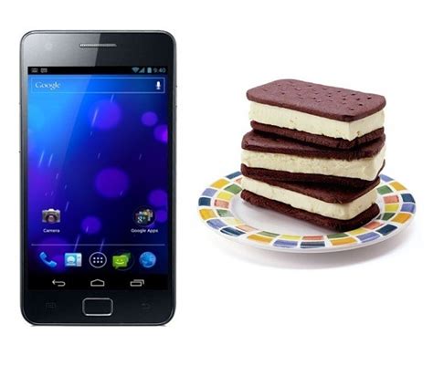 Eerste Ice Cream Sandwich Rom Voor De Samsung Galaxy S Ii Lekt Uit