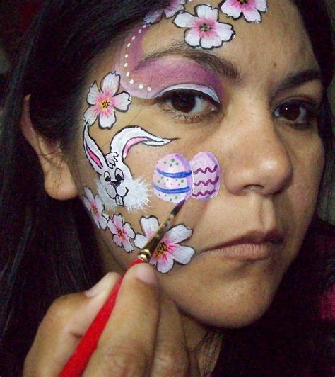 Face Painting Easter Step By Step Face Painting Wedding Day Makeup Bridal Makeup Looks Lip