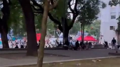 Caos En La De Julio Por Un Campamento Piquetero Frente Al Ministerio