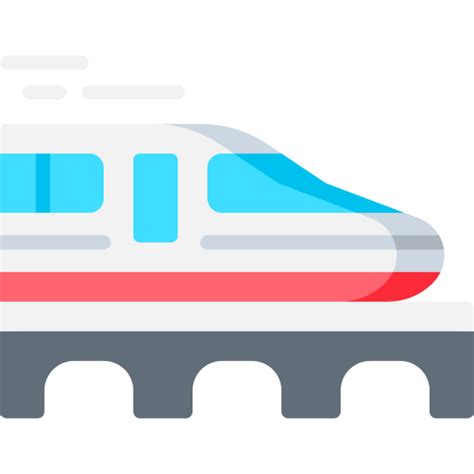 High speed train Special Flat icon