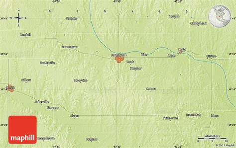 Physical Map Of Concordia