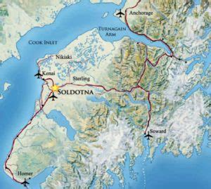 Soldotna map - Must Read Alaska