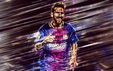 Lionel Messi Fc Barcelona Primera Division Hiszpania Tapety Na