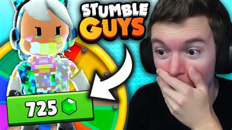 Spinning Expensive Glitch Wheel In Stumble Guys Youtube