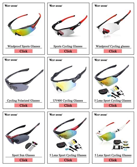 West Biking Anti Uv400 Polarized Bicycle Sports Glasses Cycling