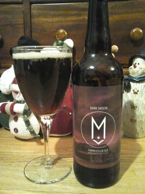 Christmas Beer Review Maplewood Dark Saison The Beeronaut