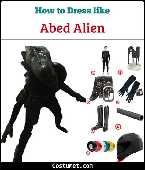 Abeds Alien Costume Community For Halloween