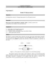 Online-Lab1-Diode-IV-Exp-Group.docx - LAMAR UNIVERSITY ELECTRONICS ...