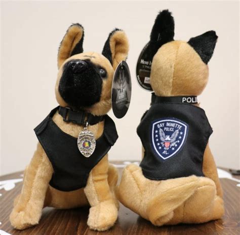 Fresno Police K9 Unit Plush Dogs Hero Industries