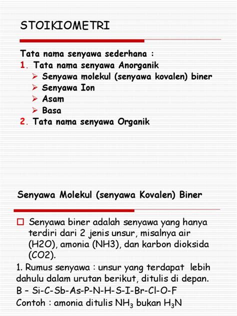detail contoh senyawa organik  anorganik koleksi nomer