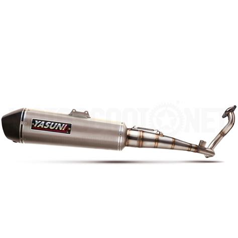 Exhaust Honda PCX 125 2019 Yasuni 4T Homologated CE Titanium Muffler