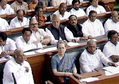 Lok Sabha Adjourned For The Day After Continuous Protests By Opposition