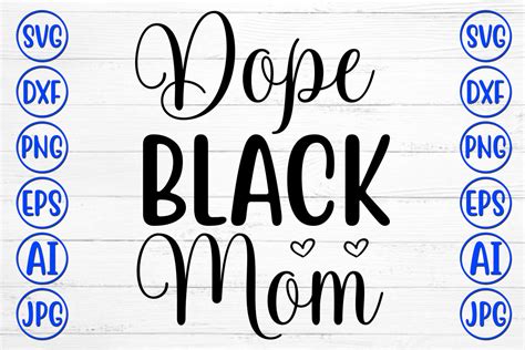 Dope Black Mom Graphic By Designadda · Creative Fabrica