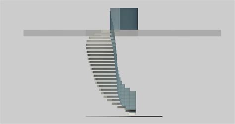 Architectural Spiral Staircase 3D Model 5 Obj Free3D