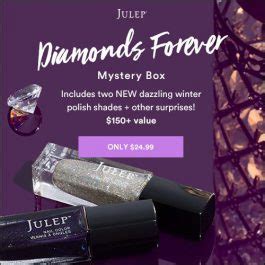 Only 24 99 New 150 Julep Maven Diamonds Forever Mystery Box Win 1