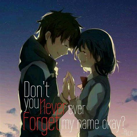 The best quotes for 'your name'. | Anime Amino