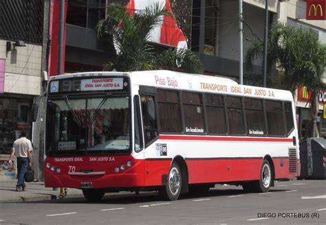 TRANSPORTE IDEAL SAN JUSTO 70 LINEA 96 INT 70 METALPAR IGU Flickr