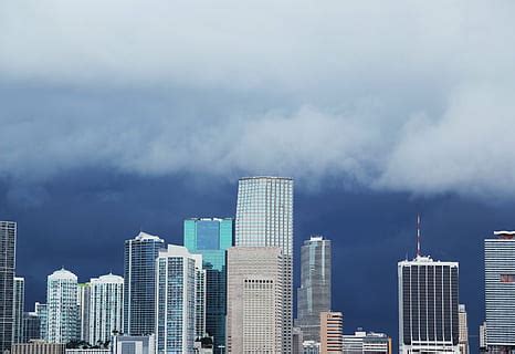 Nemokam Miami Skyline Nuotrauk Piqsels