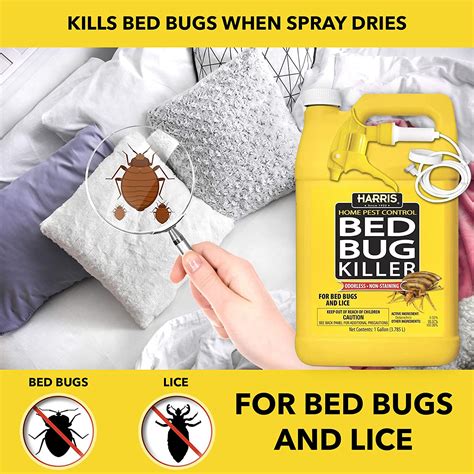 Harris Home Pest Control Bed Bug Killer 128 Fl Oz Pf Harris