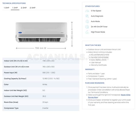 Carrier Gcvb Xpower Gold Specifications Sheet