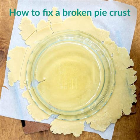 How To Fix A Cracked Pie Crust Before After Baking