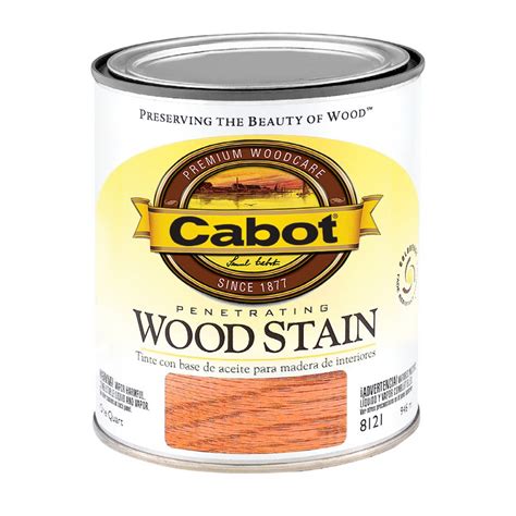 Cabot 1 Quart Cherry Oil Wood Stain At