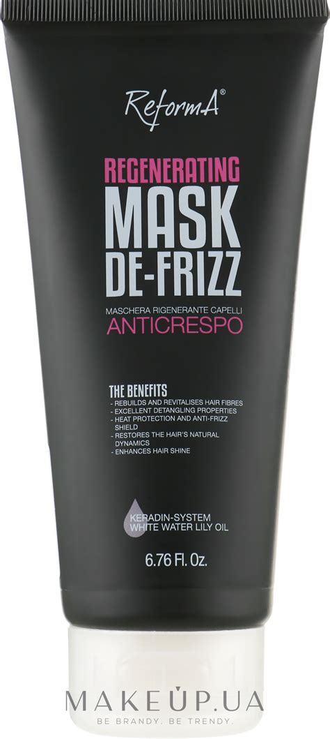 ReformA Regenerating Mask De-Frizz - Выпрямляющая и регенерирующая ...