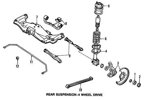 Mazda 323 Coil Spring 323 And Protege 4wd Suspension B21228011a