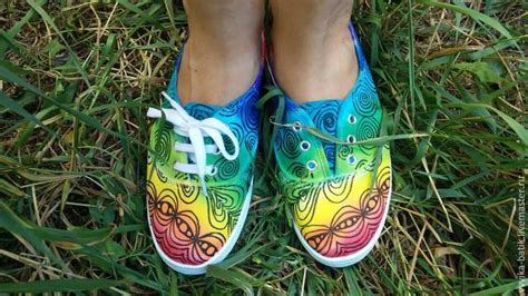 Расписываем стильные кеды для подростка: Мастер-Классы в журнале ...