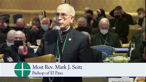 Bishop Seitz We Need To Renew The Rite Of Benediction By Eliminating