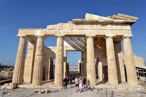 Entrance Of Acropolis Photograph By George Atsametakis Pixels