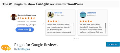 Free And Low Budget Wordpress Google Review Plugins