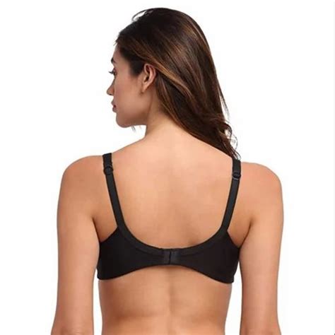 Front Closure Black Padded Cotton Bra Plain At Rs 36 Piece In Hisar