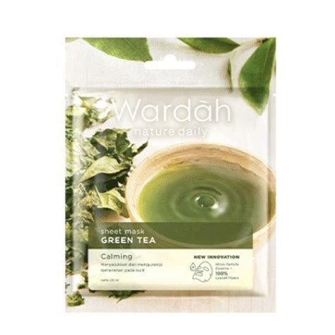 Wardah Lightening Essence Sheet Mask Wardah Nature Daily Sheet Mask