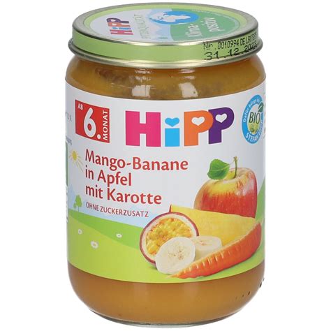 HiPP Mango Banane In Apfel Mit Karotte Ab Dem 6 Monat 190 G Shop