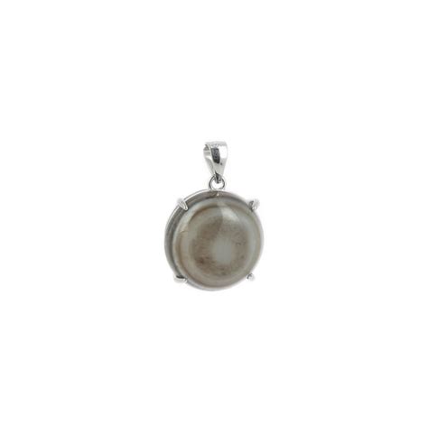 Pendentif Agate Oeil Sur Argent Lady M Minerals Sore