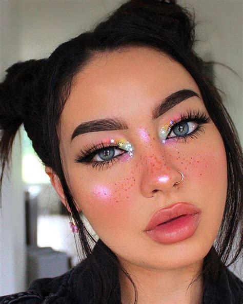 MaryliaScott Is Wearing Our Viral Highlighter And Faux Freckles From