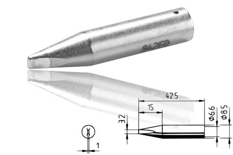 Ersa Shop ERSADUR Lötspitze meißelförmig 3 2 mm