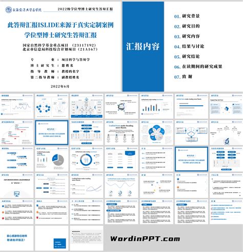 杰青答辩ppt模板国家杰出青年科学基金ppt下载 Ppt制作 Ppt设计 Ppt美化 Ppt定制 Wordinppt 上海专业ppt设计公司 上海智演文化传播有限公司