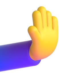 Rightwards Pushing Hand Emoji On Microsoft Teams Gifs