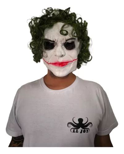 M Scara L Tex Cosplay Fantasia Realista Coringa Joker Batman