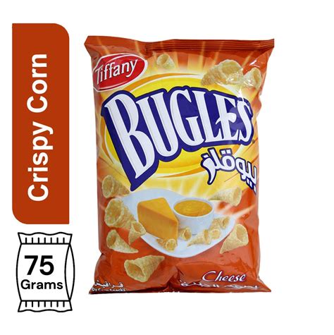 Buy Tiffany Bugles Cheese Corn Snacks 75 G Online In Bahrain Talabat Bahrain